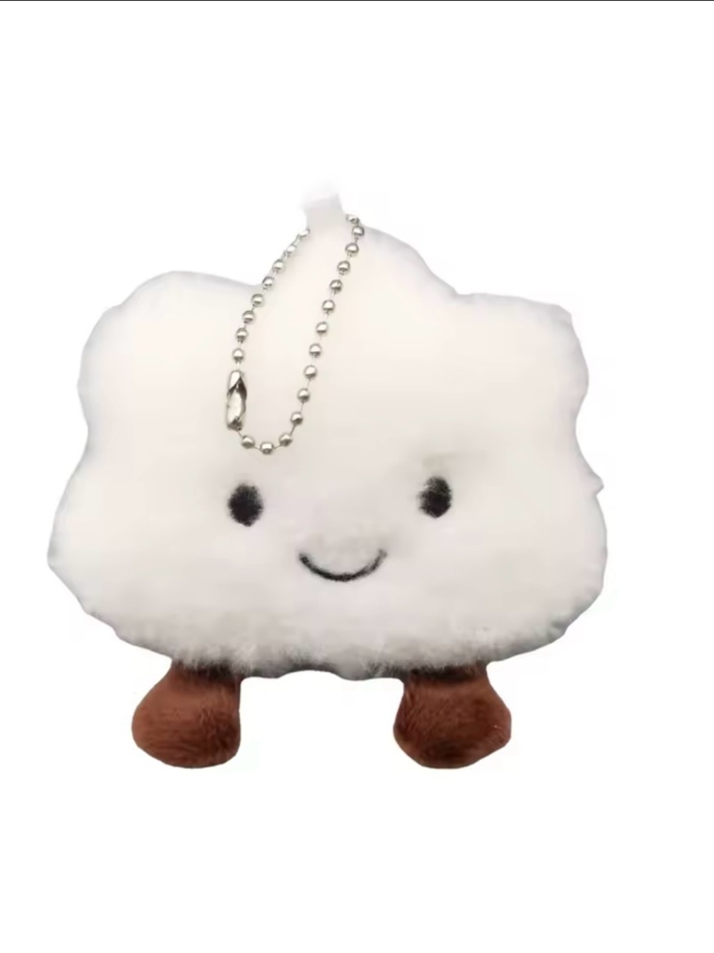 Kawaii Cloud Plush Keychain Cute Bag Charm